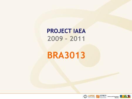 PROJECT IAEA 2009 – 2011 BRA3013. Providing Practical Guidance for the Implementation of a Decommissioning and Remediation Plan for the Minas Gerais Uranium.