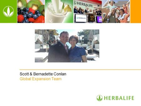 Scott & Bernadette Conlan Global Expansion Team