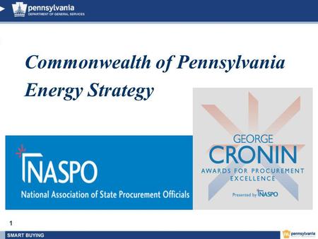 1 Commonwealth of Pennsylvania Energy Strategy. 2 Agenda 1.The need for change 2.Annual energy spend 3.Liquid Fuels 4.Tank wagon 5.Truck transport 6.Biofuels.
