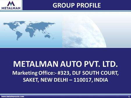 Marketing Office:- #323, DLF SOUTH COURT,