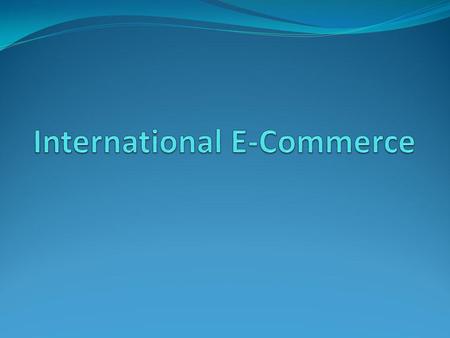 Country-Of-Destination In international e-commerce many countries use a country-of- destination approach for governing cyberspace. Country-of- destination.