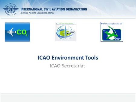ICAO Environment Tools