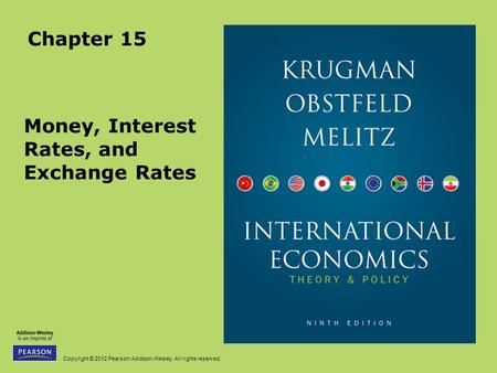 Money, Interest Rates, and Exchange Rates