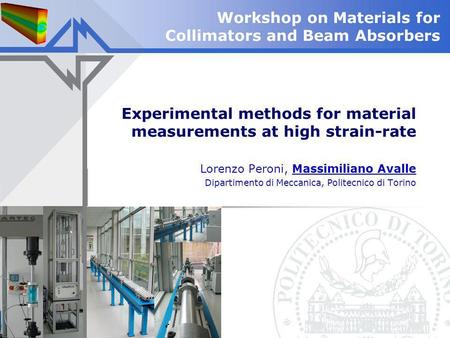 Experimental methods for material measurements at high strain-rate