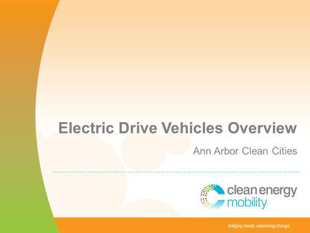 Electric Drive Vehicles Overview Ann Arbor Clean Cities.