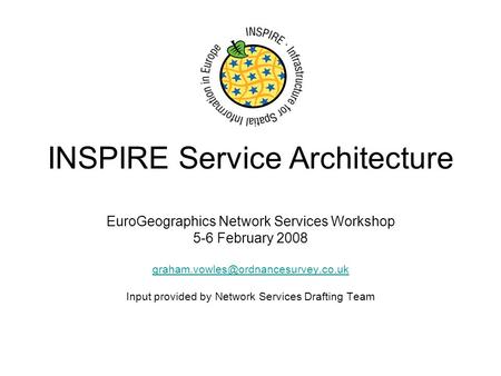 INSPIRE Service Architecture