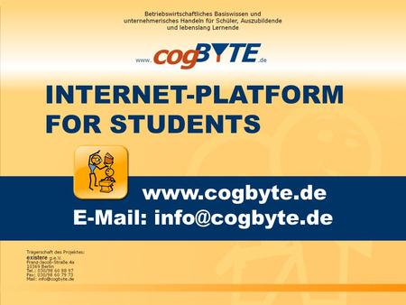 INTERNET-PLATFORM FOR STUDENTS