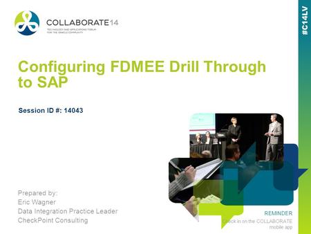 Configuring FDMEE Drill Through to SAP