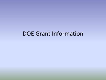 DOE Grant Information. Wood’s Role Will meet with Chris Wood approximately once a month or more (if needed) to discuss curriculum development. Contact.