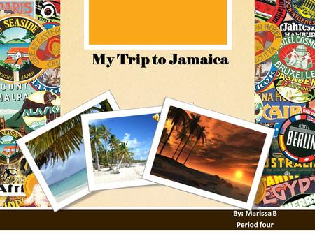 MONDAY TO FRIDAY 9AM TO 5 PM 123 WEST MAIN STREET NEW YORK, NY 10001 WWW.BESTTRAVEL.COM BEST TRAVEL, INC. YOUR TRAVEL HEADQUARTERS My Trip to Jamaica.