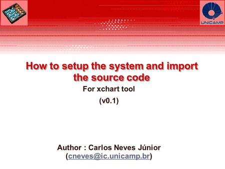 How to setup the system and import the source code