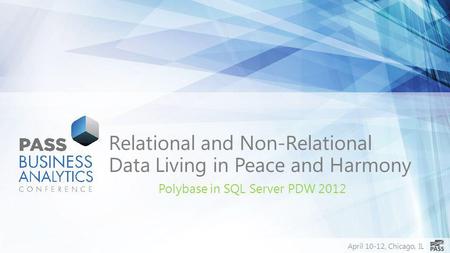 Relational and Non-Relational Data Living in Peace and Harmony