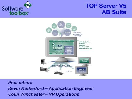 TOP Server V5 AB Suite Presenters: