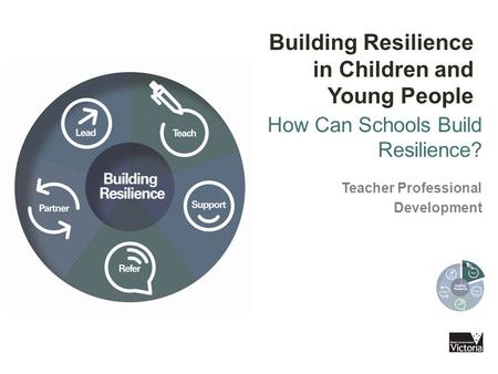 How Can Schools Build Resilience? Teacher Professional Development Building Resilience in Children and Young People.