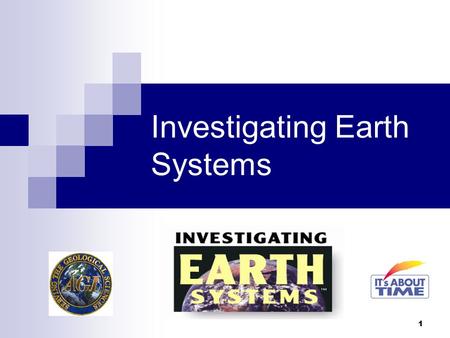 Investigating Earth Systems