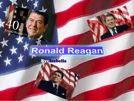 By: Isabella. Early Life Ronald Reagan was born in the U.S.A. in Tampico, Illinois. He was born on February 6, 1911, and his father nicknamed him Dutch.