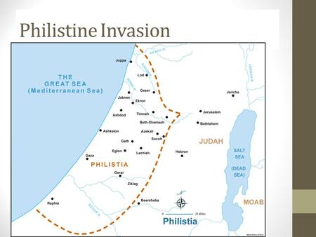 Philistine Invasion. Exodus: Yahweh to the Rescue Roadmap of the Bible Creation-------------------------------------------------------------------------New.