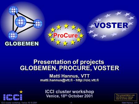 Project list Project map Globemen 1 Globemen 2 Globemen 3 Procure 1 Procure 2 Procure 3 Voster 1 Voster 2 Voster 3 Project list Project map Globemen 1.