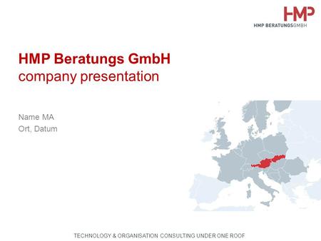 HMP Beratungs GmbH company presentation