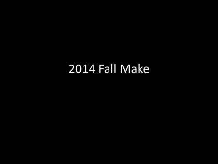 2014 Fall Make. R Regimental Commander: 1/c Hoburg Regimental Staff Fall 2014.