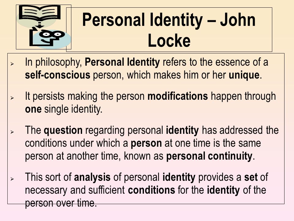 Problem Of Personal Identity
