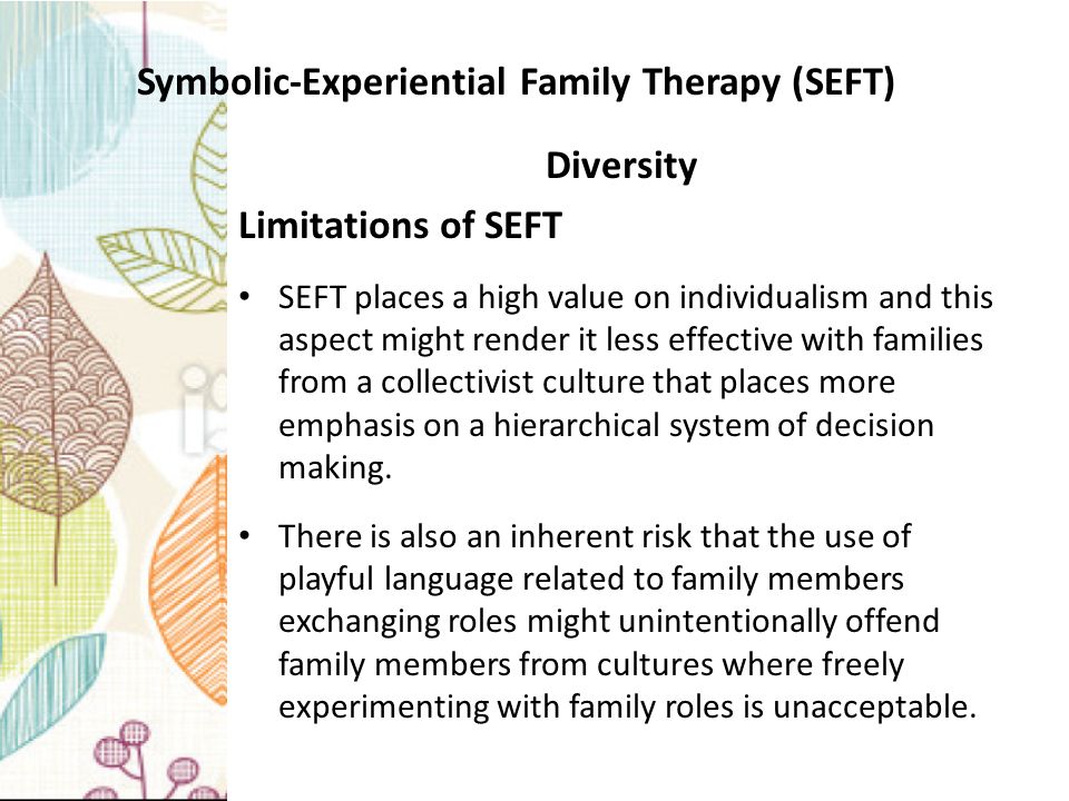 symbolic experiential family therapy