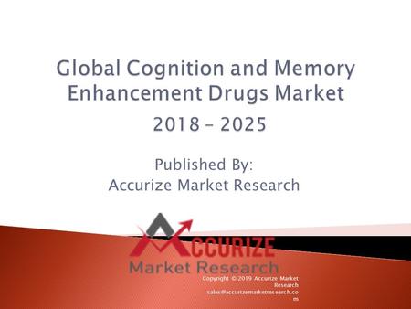 Global Cognition and Memory Enhancement Drugs Market