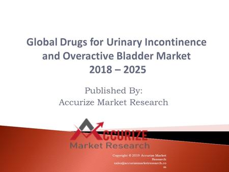 Global Drugs for Urinary Incontinence and Overactive Bladder Market