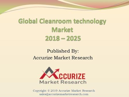 Global Cleanroom technology Market