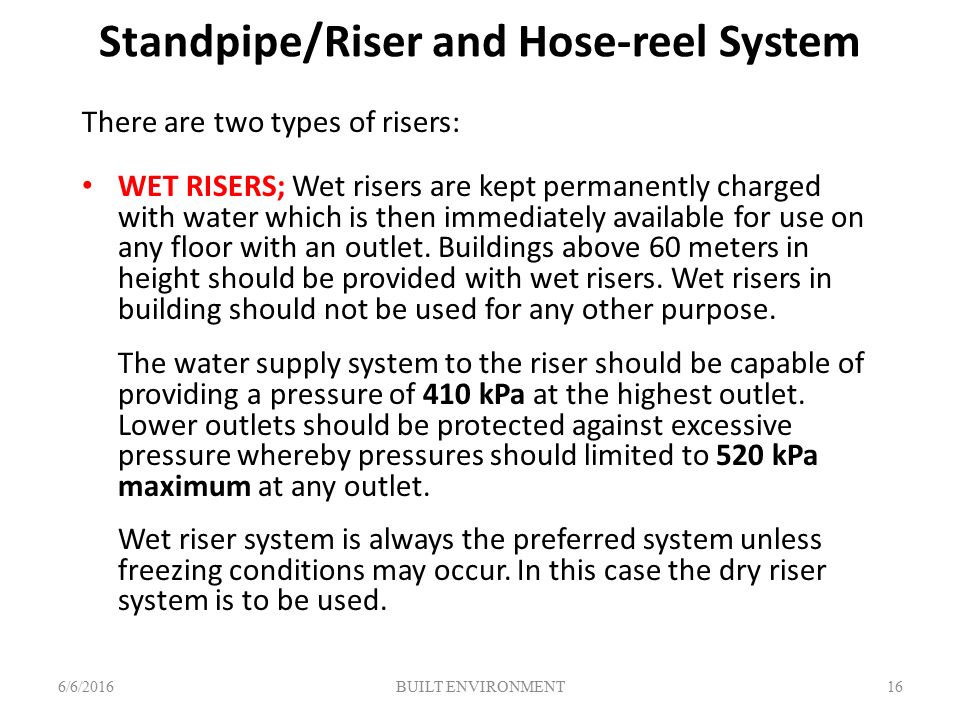 Dry Riser Inlet Box Installation Height Of Carbon