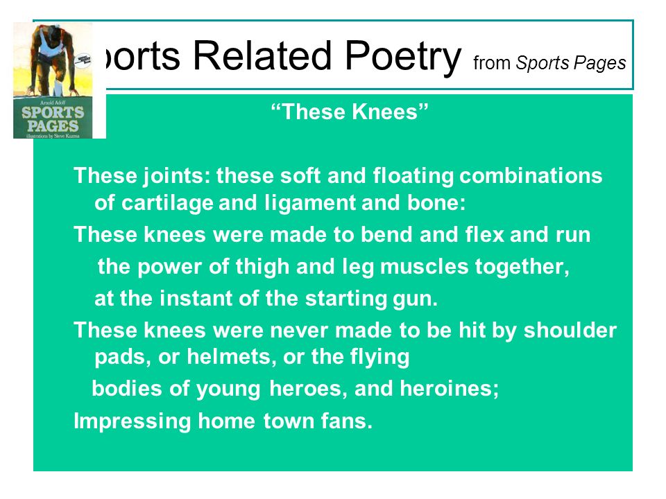 Sports Related Poems 37