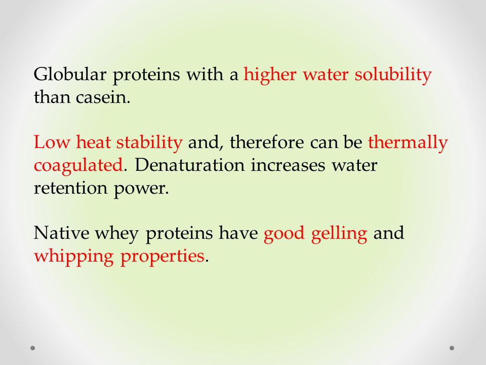 Casein Water Solubility 54