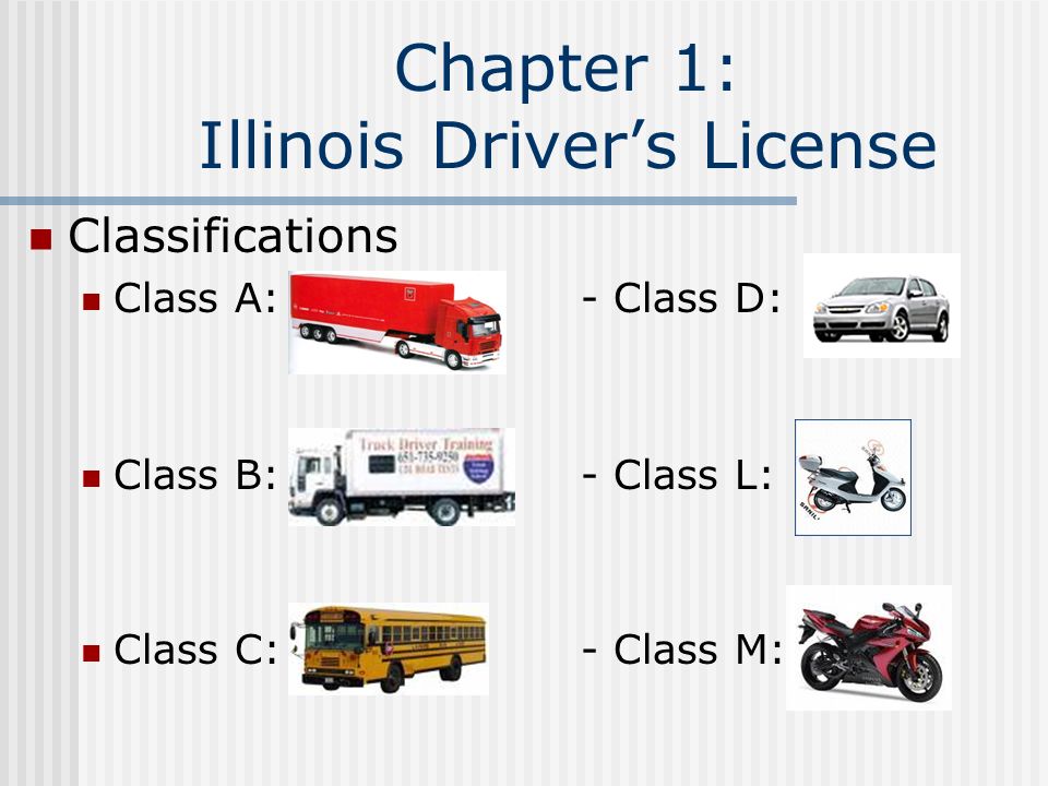 class a drivers license
