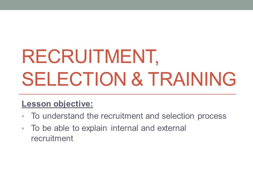 Recruitment And Selection Pdf