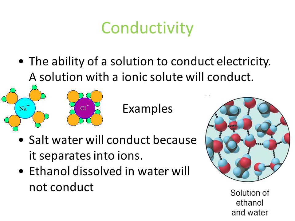 Why Does Water Conduct Electricity 18