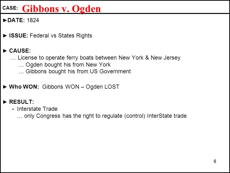 gibbons v ogden outcome