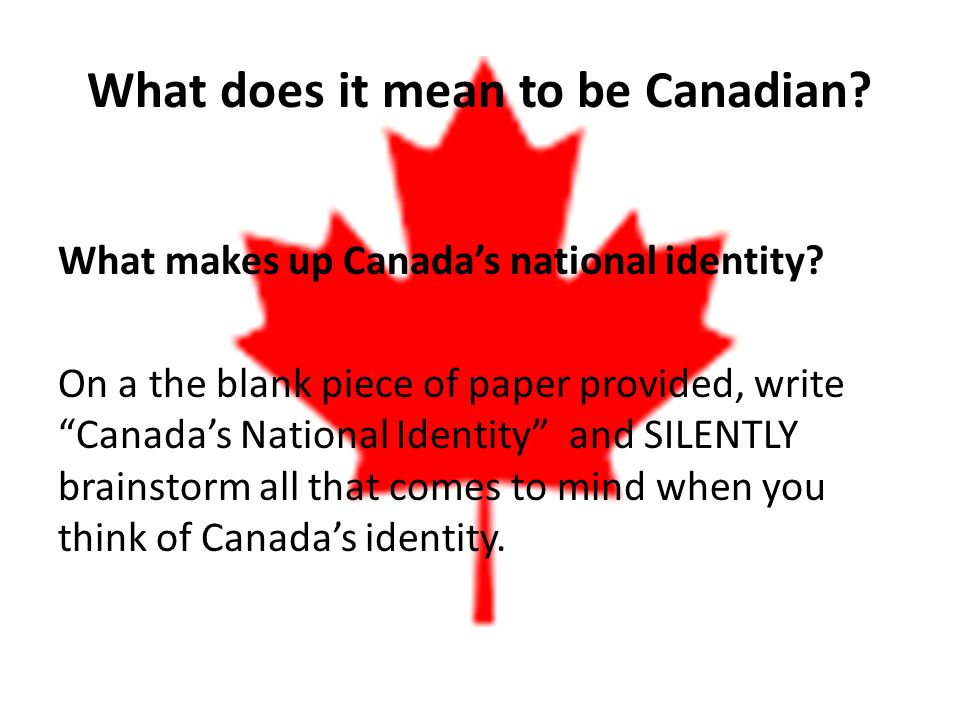 what does it mean to be canadian에 대한 이미지 검색결과