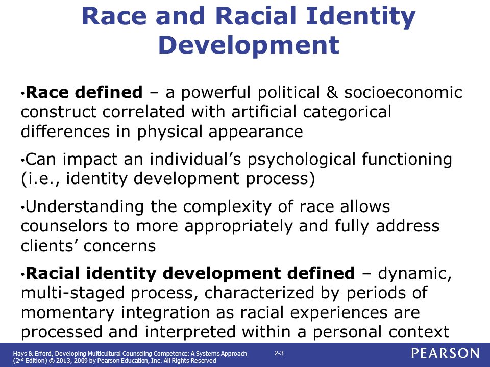 Racial Ethnic Identity Development 114