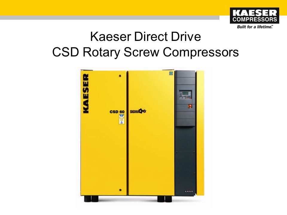 Kaeser ASD 60 T Rotary Screw Compressors With 1 1 Direct 42 OFF