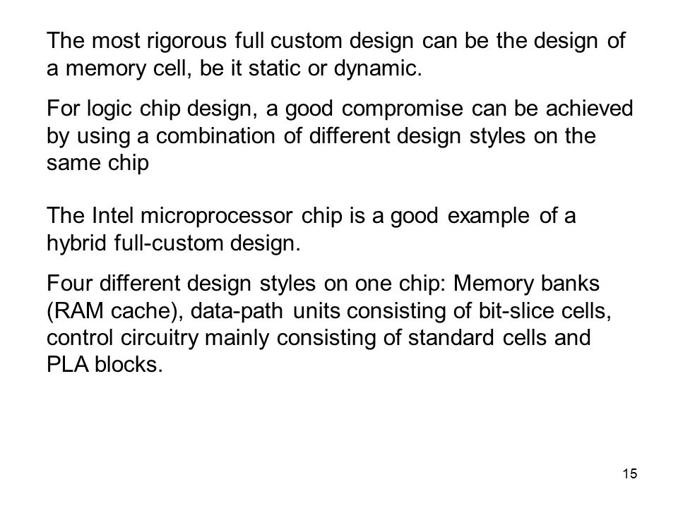 65 Vlsi Design Flow Y Chart
