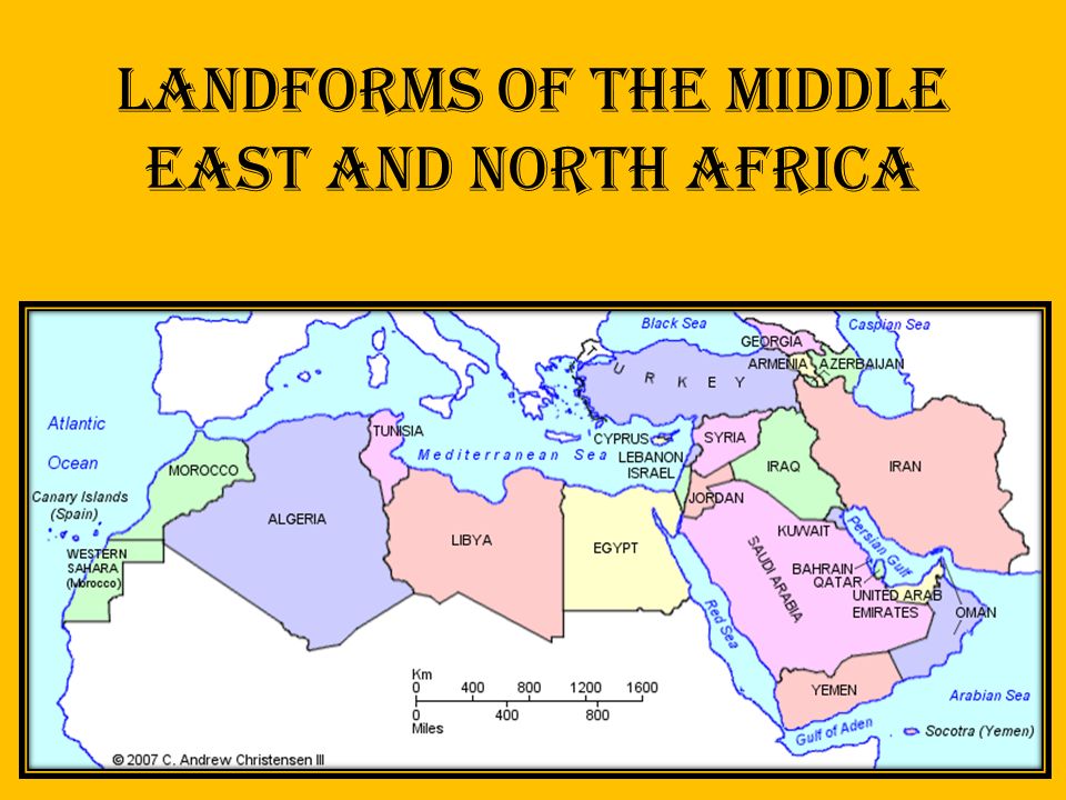 Landforms Of North Africa 82