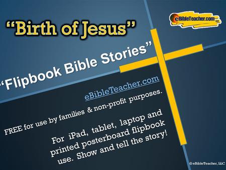 “Flipbook Bible Stories”