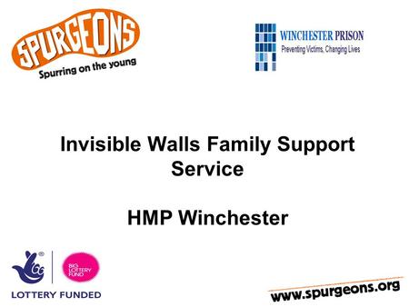 Invisible Walls Family Support Service HMP Winchester.