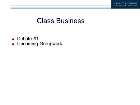 Class Business Debate #1 Upcoming Groupwork. Hedge Funds A private investment pool, open to wealthy or institutional investors. – Minimum investment at.