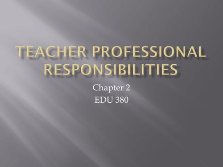 Chapter 2 EDU 380.  ETP Lesson Plan questions  D2L  Teaching Centers  Indian Education for All (IEfA)  SMART BOARD  Billings SD2 Curricula  Issues.