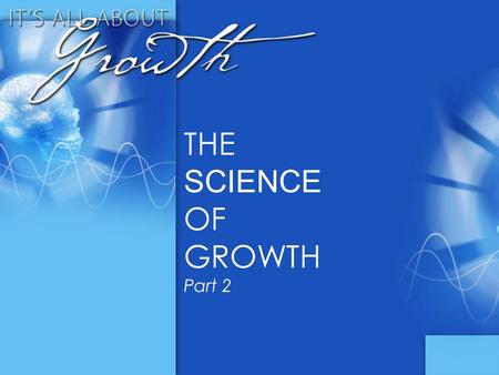 THE SCIENCE OF GROWTH Part 2. 2nd BIG IDEA 2nd BIG IDEA 1. Emotional Integration 1. Emotional Integration 2. NEUROGENESIS.