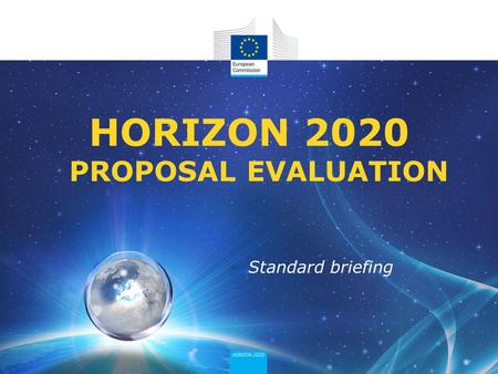 HORIZON 2020 PROPOSAL EVALUATION