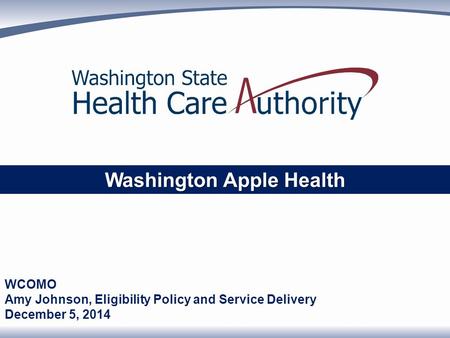 Washington Apple Health