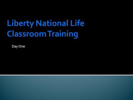 Day One.  Introduction to Needs-Based Sales  Full Laptop Presentation  Call Clinic Training.