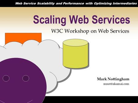 W3C Workshop on Web Services Mark Nottingham